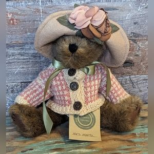 Boyds Bears "Mrs Mertz" Investment Collectable Plush Bear